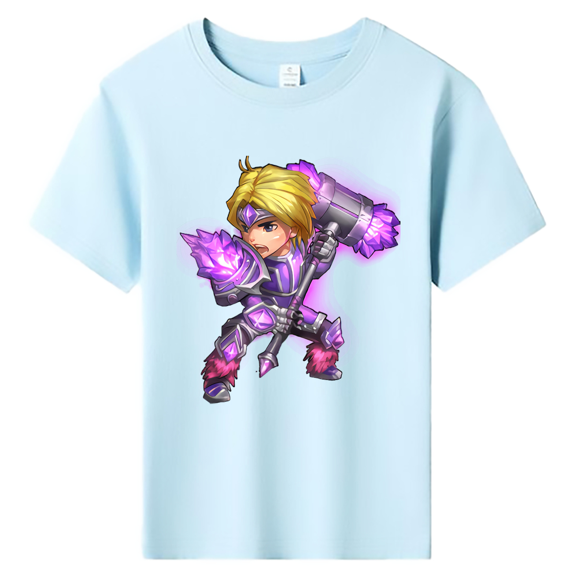 （画像用） リーグ・オブ・レジェンド League of Legends LOL 綿100％キッズTシャツ（フロントプリント）